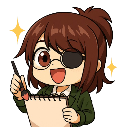an image of hange painting something